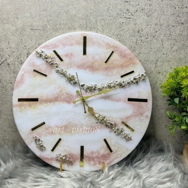 Modern Resin Clock – Durable and Decorative Wall or Desk Clock