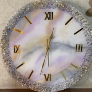 Art Vista Resin Clock – Fusion of Style and Precision